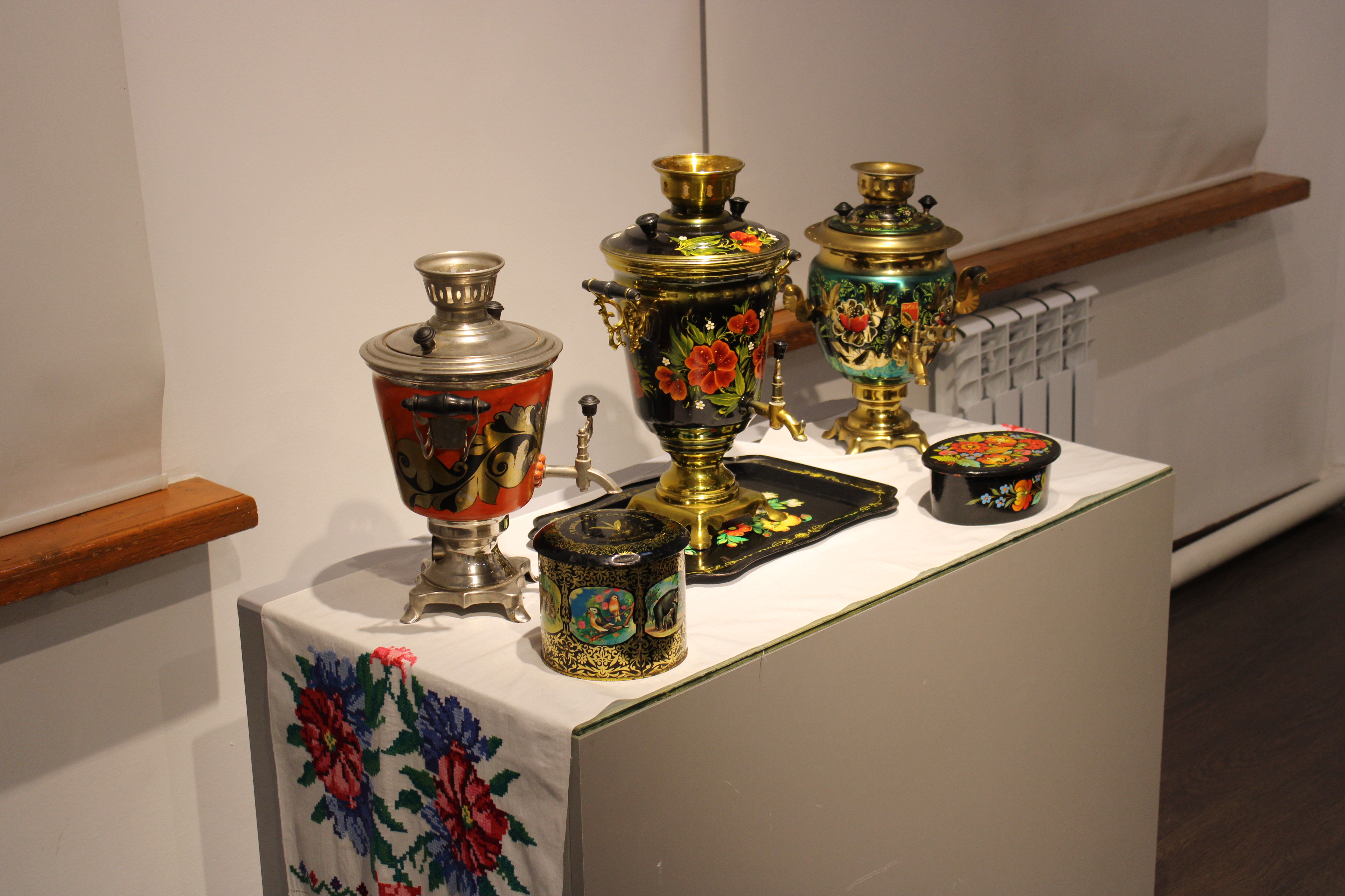 An exhibition of samovars «Samaurynyz sargylmasyn» from the museum’s funds has opened