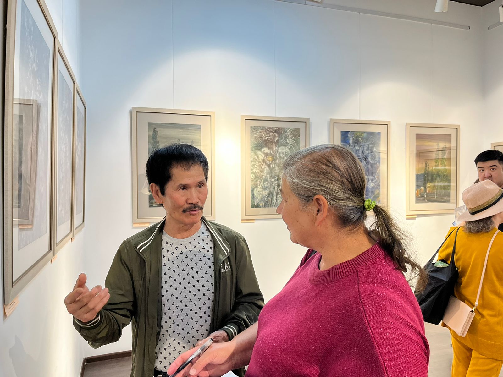 12 мая 2023 года в Музее Алматы, состоялась открытие персональной выставки художника Бориса Лима на тему «Акварель моя босоногая» «Балғын қиял бояулары».